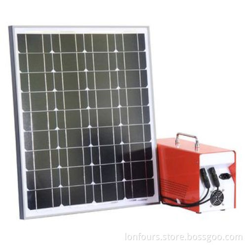 Portable 300W Solar Power System for Home or Travel Charging, 12V DC/220V AC